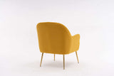 Volta Soft Yellow Teddy  Accent Chair - Ornate Home