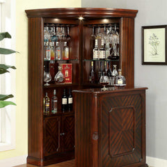 Voltaire Dark Cherry Bar Table - Ornate Home