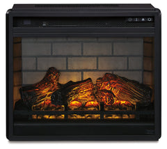 W100-101 / Electric Infrared Fireplace Insert 24" Black - Ornate Home