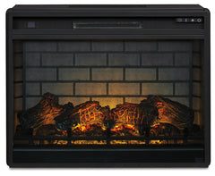 W100-121 / Electric Infrared Black Fireplace Insert / 31" - Ornate Home