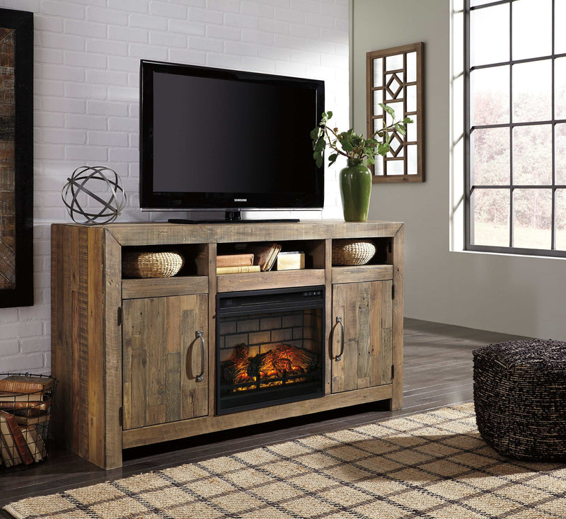 Sommerford Brown 62" TV Stand - Ornate Home