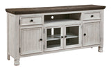 Havalance Two-tone Extra Large TV Stand - Ornate Home