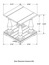 Walden Coffee End Table - Ornate Home