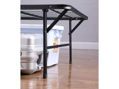 Waldin Black Twin Platform Bed Base - Ornate Home