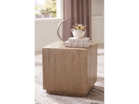 Waltleigh Distressed Brown Accent Table - Ornate Home