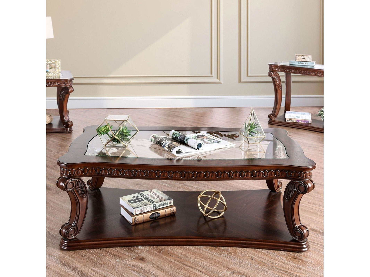 Walworth Dark Oak Coffee Table - Ornate Home