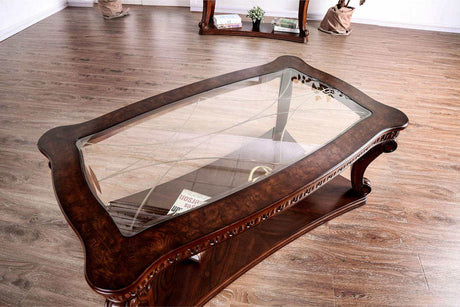 Walworth Dark Oak Coffee Table - Ornate Home