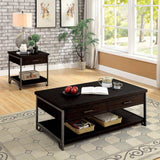 Wasta Dark Oak End Table - Ornate Home