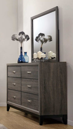 Watson Grey Oak Dresser - Ornate Home