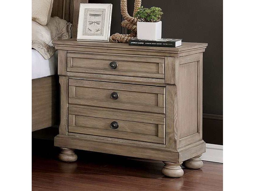 Wells Gray Nightstand - Ornate Home