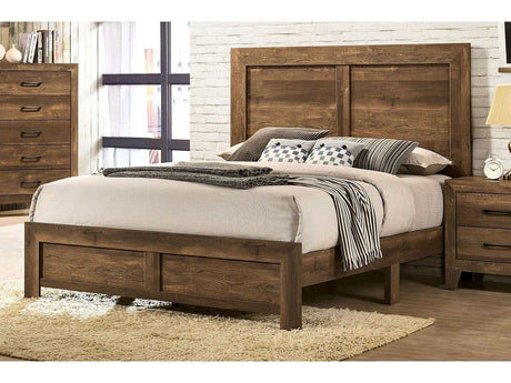 Wentworth Light Walnut Queen Bed - Ornate Home