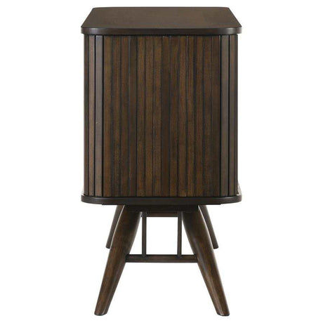 Wes Dark Walnut 2 Door Rectangular Sideboard/Server - Ornate Home