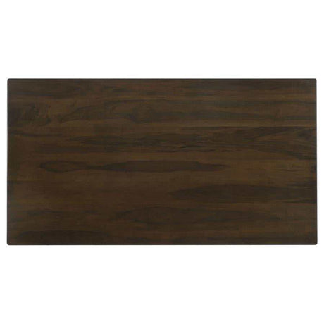 Wes Dark Walnut Rectangular Dining Table - Ornate Home
