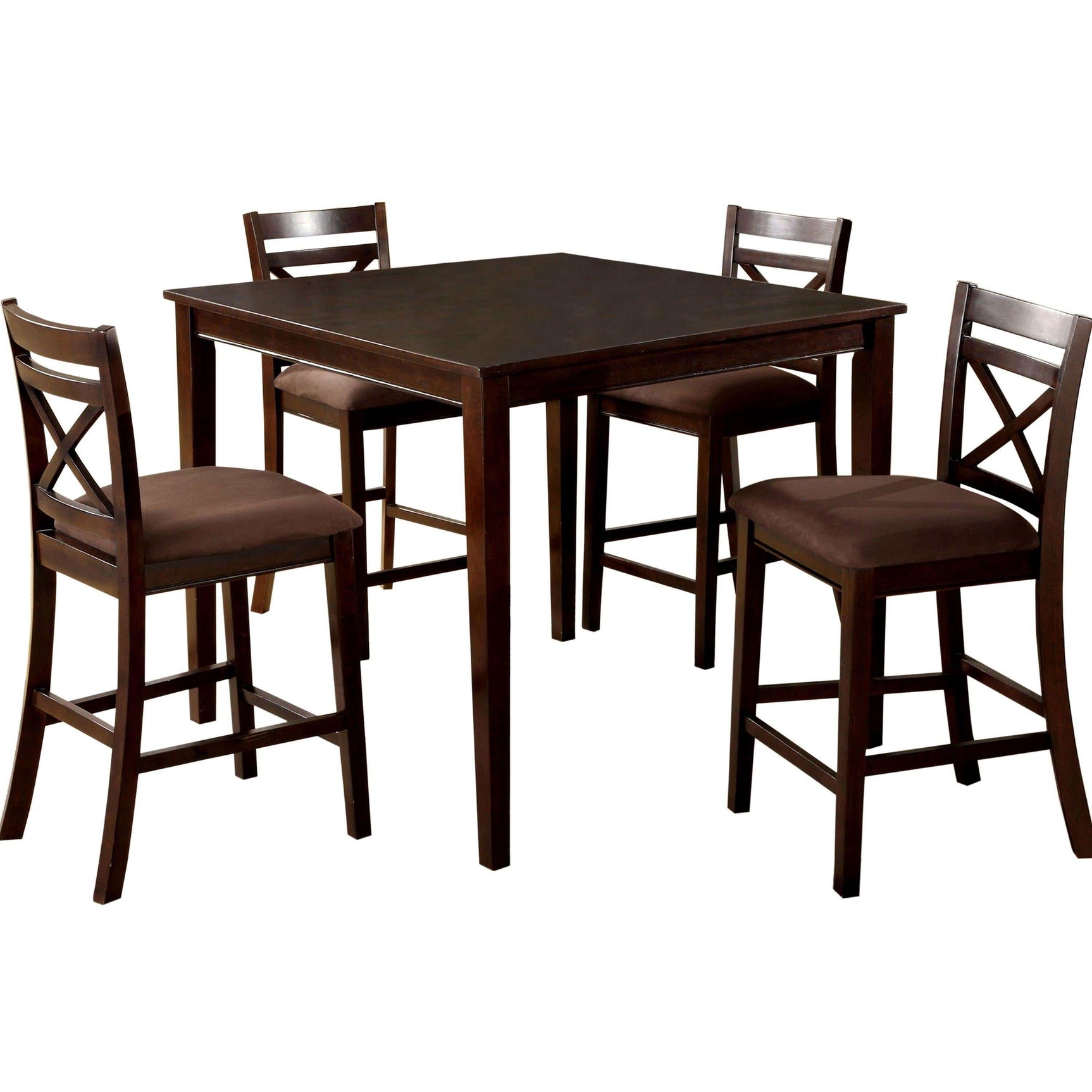 Weston Espresso 5pc Dining Room Set - Ornate Home