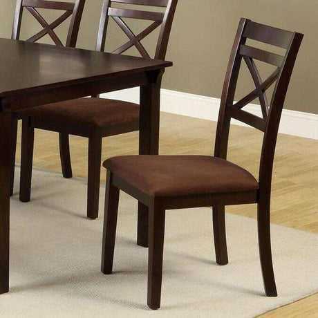 Weston Espresso 7pc Dining Room Set - Ornate Home