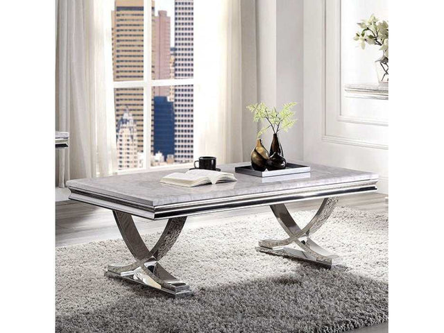 Wettingen Chrome Coffee Table - Ornate Home