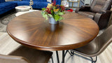 Centiar Two-tone Brown Round Dining Table - Ornate Home