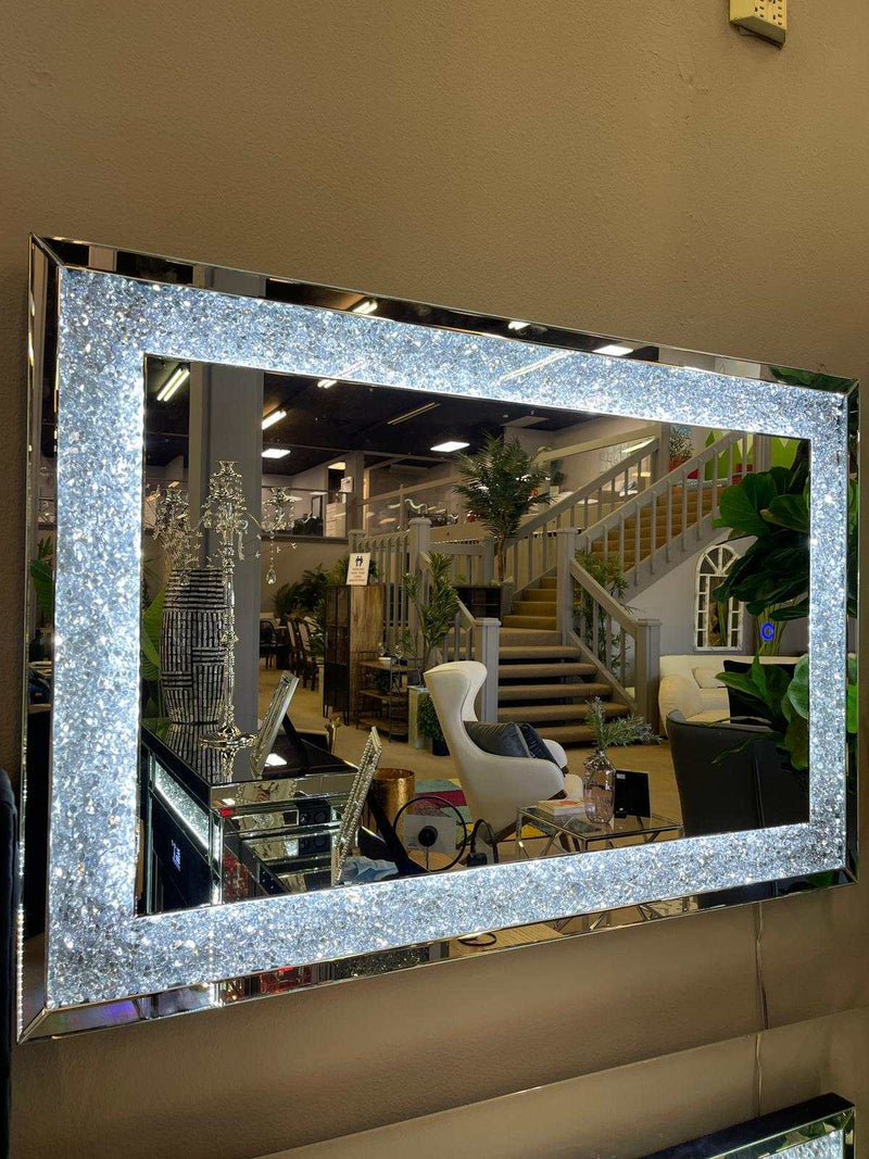 Noralie Wall Mirror/Decor w/ LED - Ornate Home