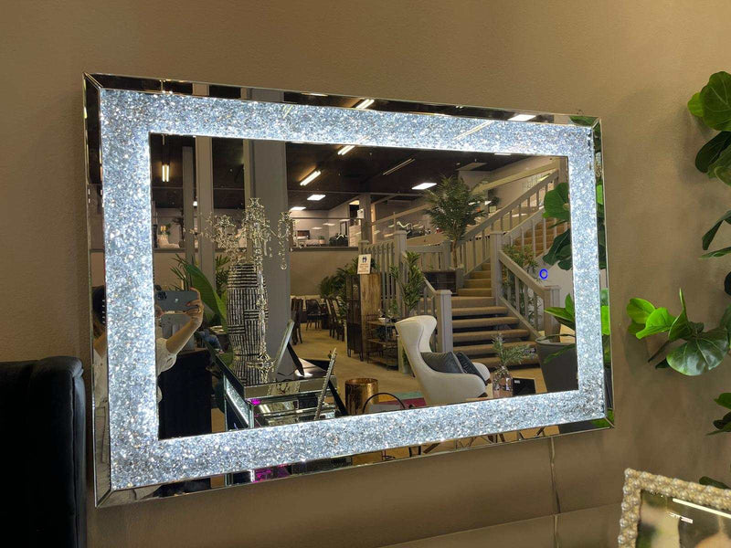Noralie Wall Mirror/Decor w/ LED - Ornate Home