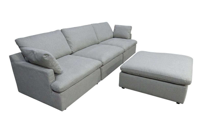 Pacifica Dark Gray Cloud Modular Sectional Units Create your own Style - Ornate Home