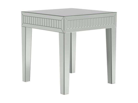 Whitfield Silver Square End Table - Ornate Home