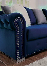 Wilmington Blue  Sectional - Ornate Home