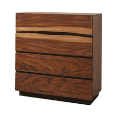 Winslow Smokey Walnut & Coffee Bean Chest - Ornate Home