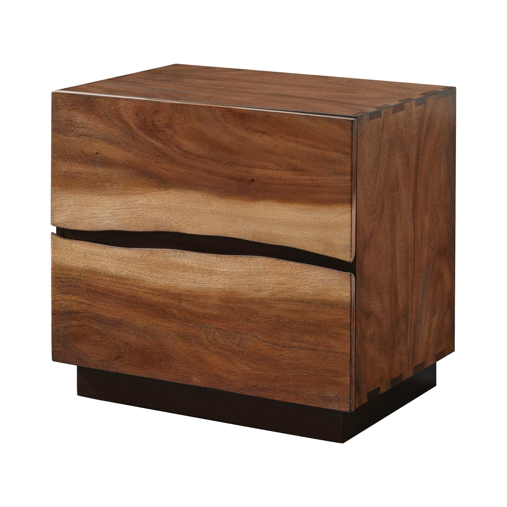 Winslow Smokey Walnut & Coffee Bean Nightstand - Ornate Home