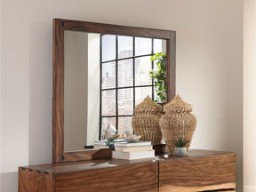 Winslow Smokey Walnut Mirror - Ornate Home