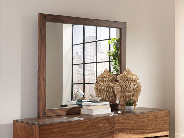 Winslow Smokey Walnut Mirror - Ornate Home