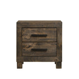 Woodmont Rustic Golden Brown Nightstand - Ornate Home