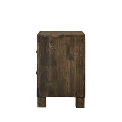 Woodmont Rustic Golden Brown Nightstand - Ornate Home