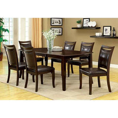 Woodside Dark Cherry/Espresso Side Chair (Set of 2) - Ornate Home