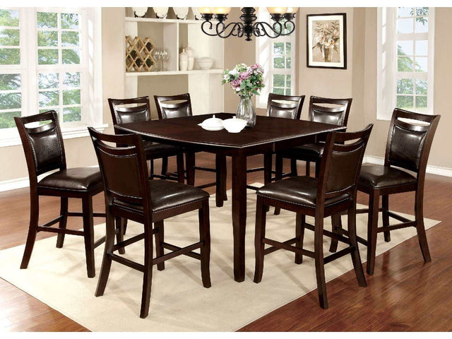 Woodside Espresso Counter Ht. Dining Table - Ornate Home