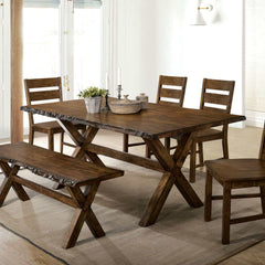 Woodworth Walnut Bench - Ornate Home