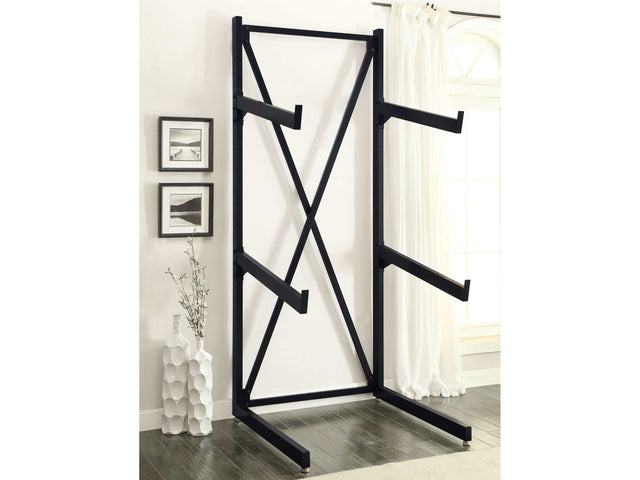 Wright Black 3-tier Sofa Display Rack - Ornate Home