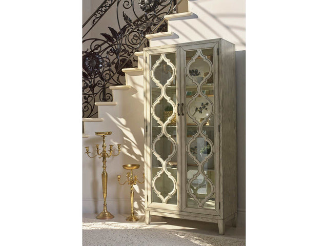 Wyleigh Antique White Accent Cabinet - Ornate Home