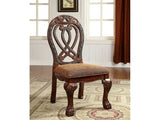 Wyndmere Brown & Cherry Side Chair (Set of 2) - Ornate Home