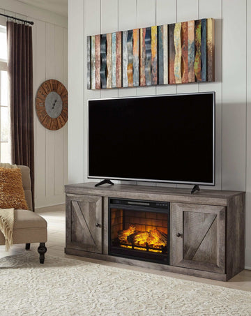 Wynnlow Gray 60" TV Stand - Ornate Home