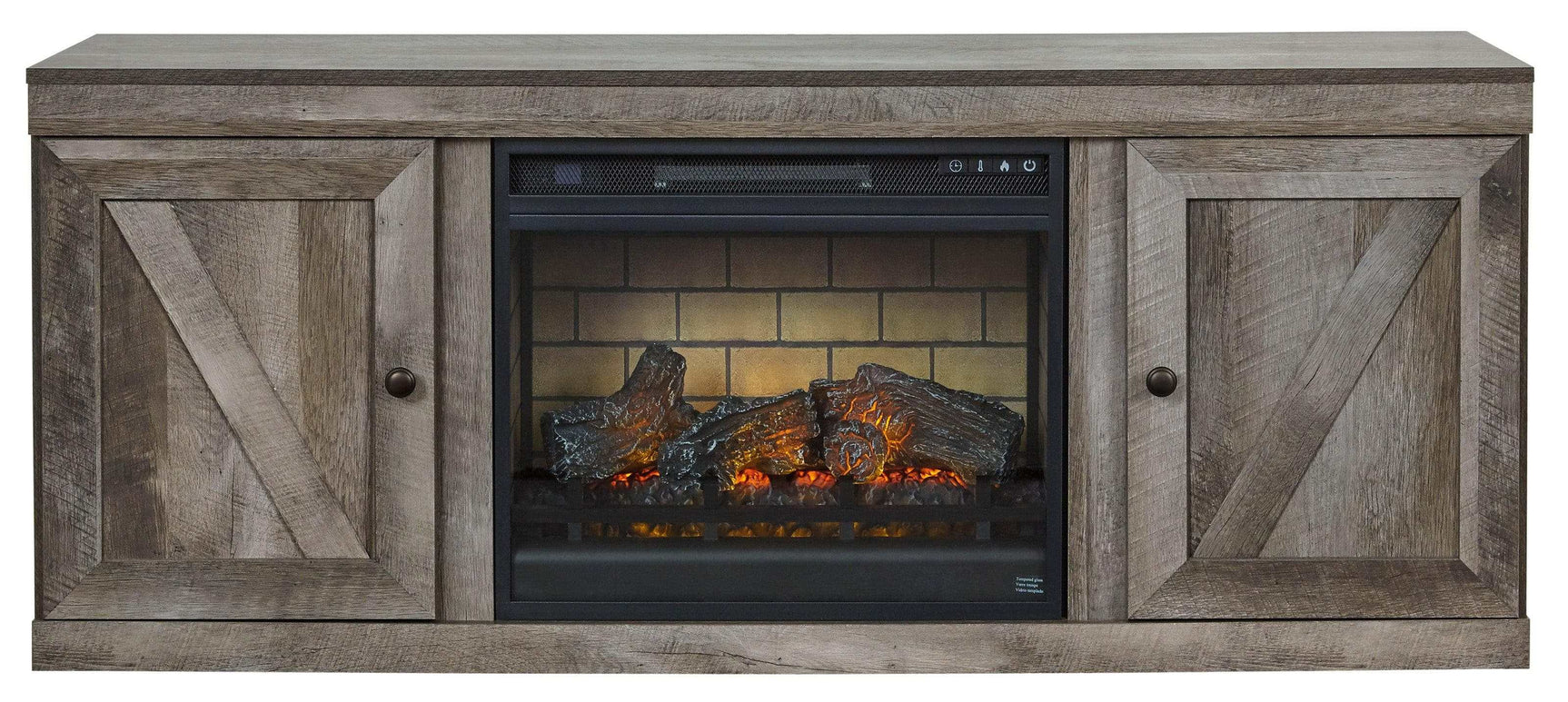 Wynnlow Gray 60" TV Stand - Ornate Home