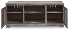 Wynnlow Gray 63" TV Stand w/Fireplace Option - Ornate Home