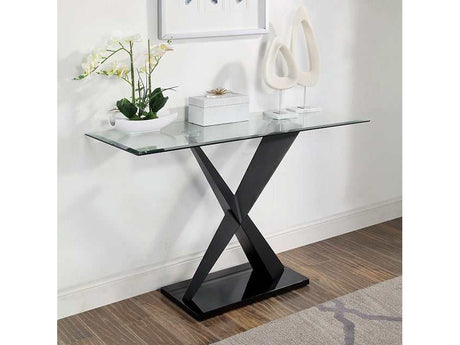 Xanthus Black Sofa Table - Ornate Home