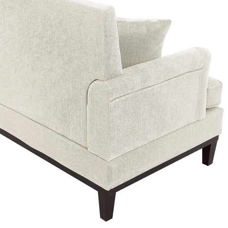 Yosemite Country Style Sofa with Wooden Legs Beige - Ornate Home