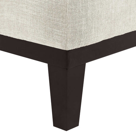 Yosemite Country Style Sofa with Wooden Legs Beige - Ornate Home