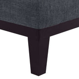 Yosemite Country Style Sofa with Wooden Legs Gray - Ornate Home