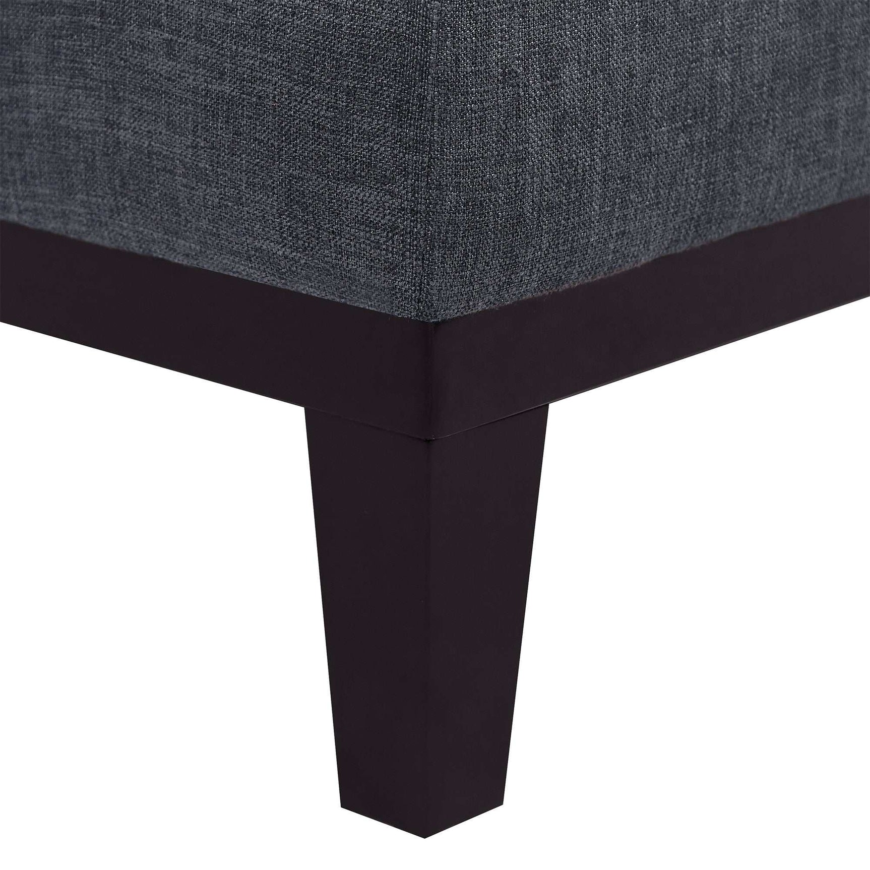 Yosemite Country Style Sofa with Wooden Legs Gray - Ornate Home