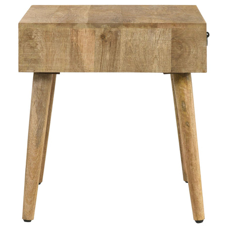 Zabel Natural End Table - Ornate Home
