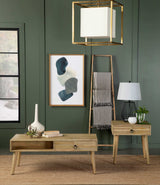 Zabel Natural End Table - Ornate Home