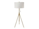Zaya Stained Gold Floor Lamp - Ornate Home