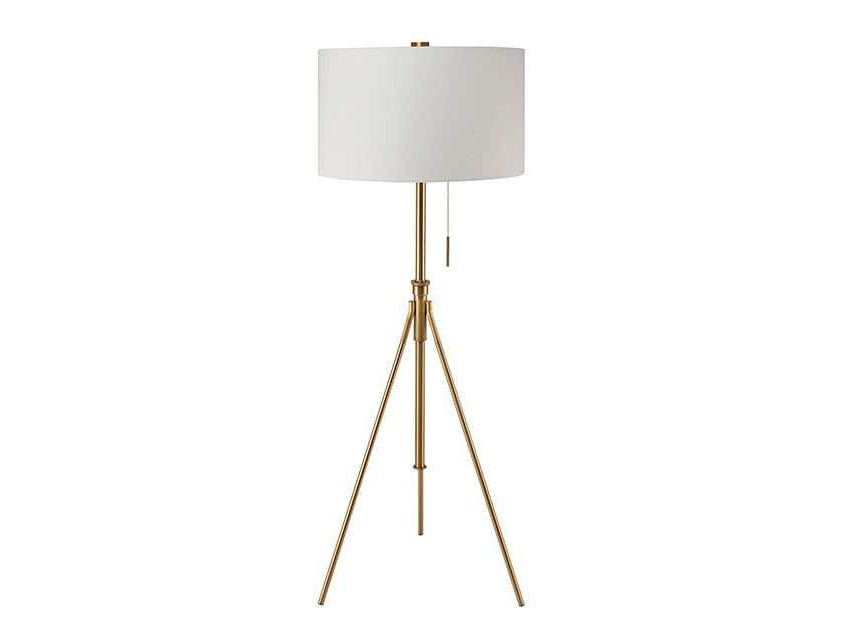 Zaya Stained Gold Floor Lamp - Ornate Home